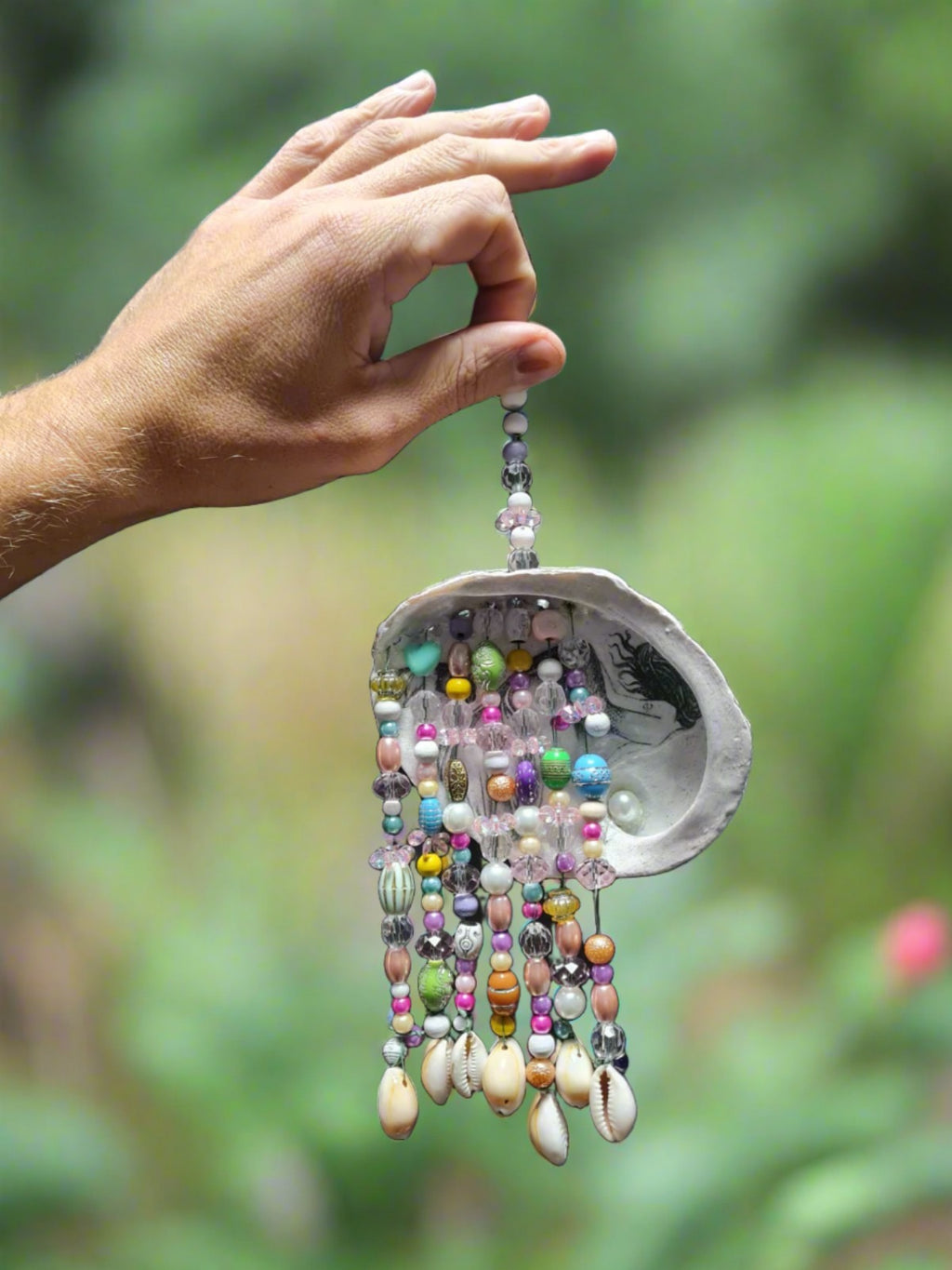 Seashell wind chime